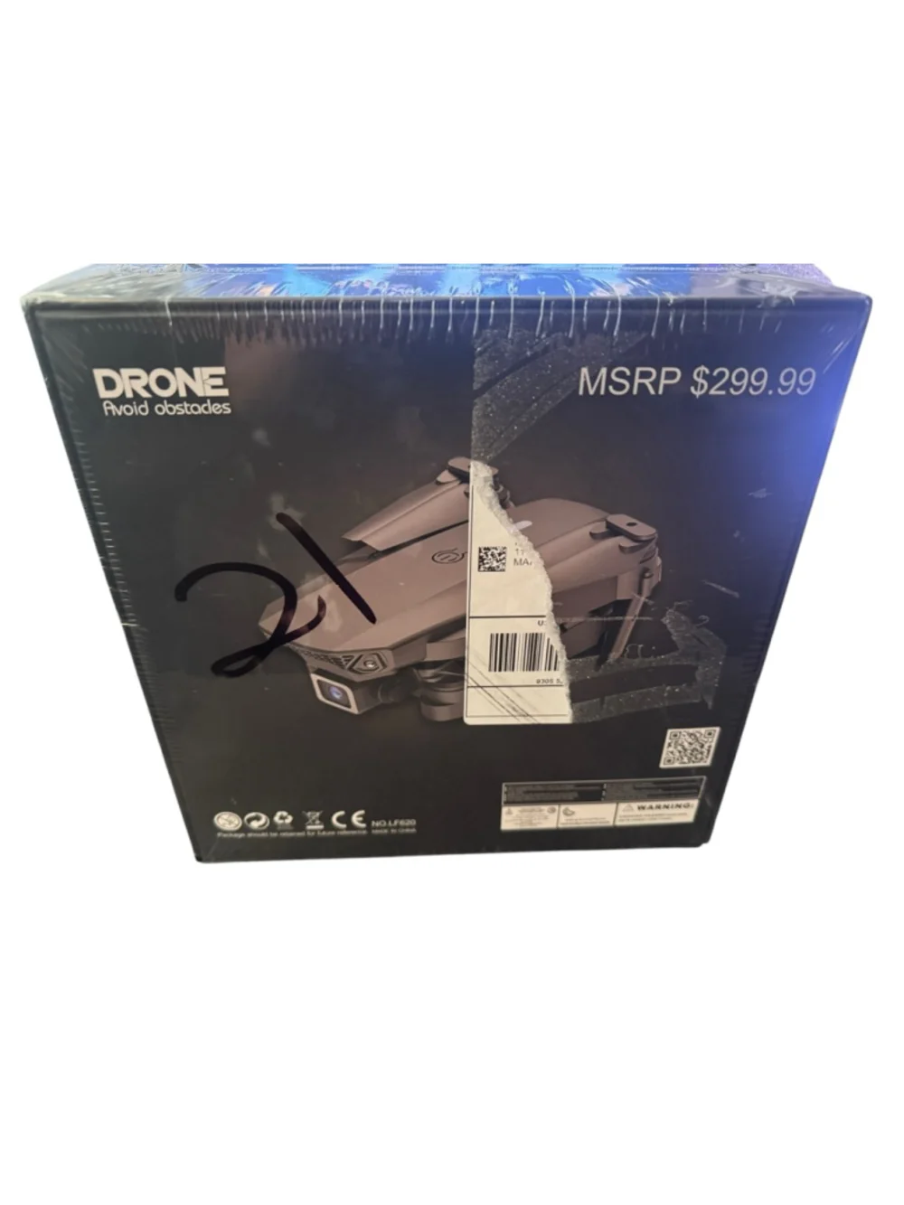 $299 SMS Drone 4K Avoids Obstacles - Brand New in Box